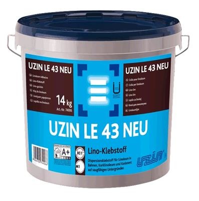 Uzin-LE43 NUE Linoleum/marmoleum lijm 14KG